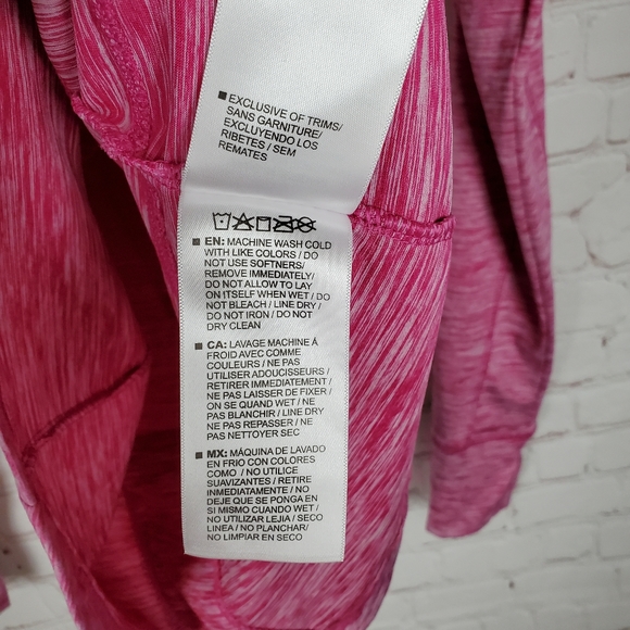 Pony Quarter Zip Long Sleeve Thumbholes Pullover - Picture 9 of 10